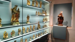 O museu abriga, principalmente, imagens de Sant'Ana, oriundas de diversas partes do Brasil.